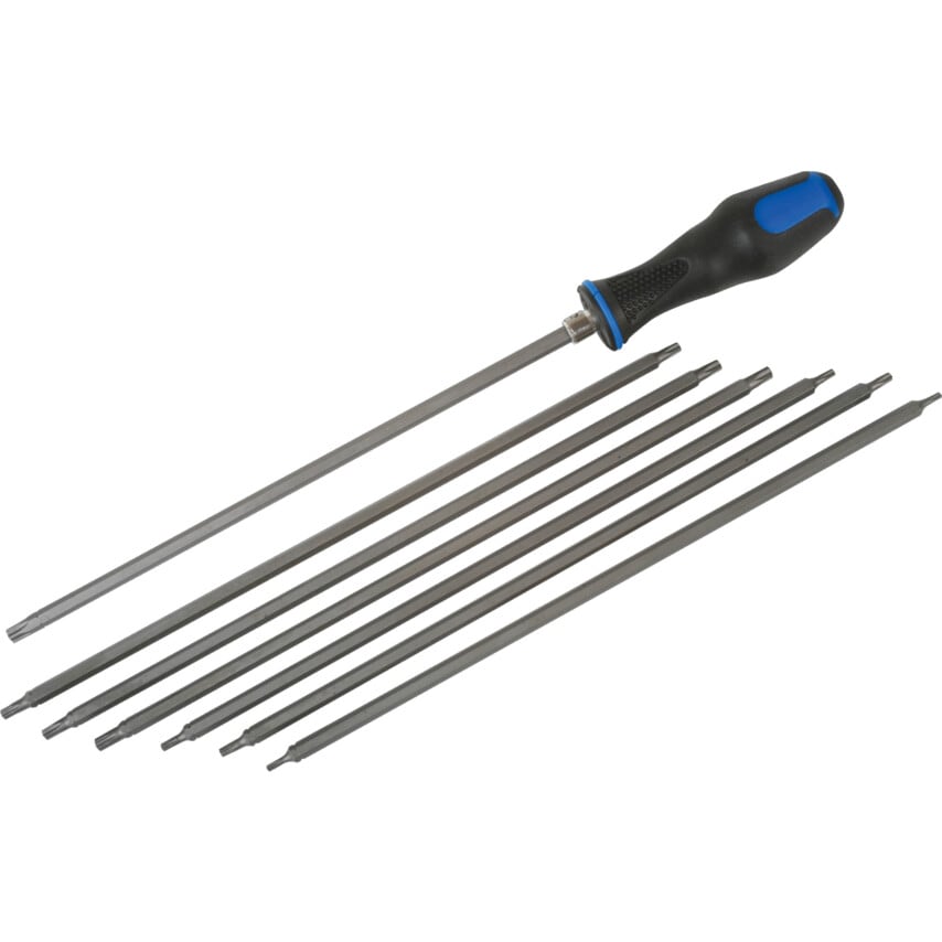 Extra Long Star Screwdriver Set 7PC