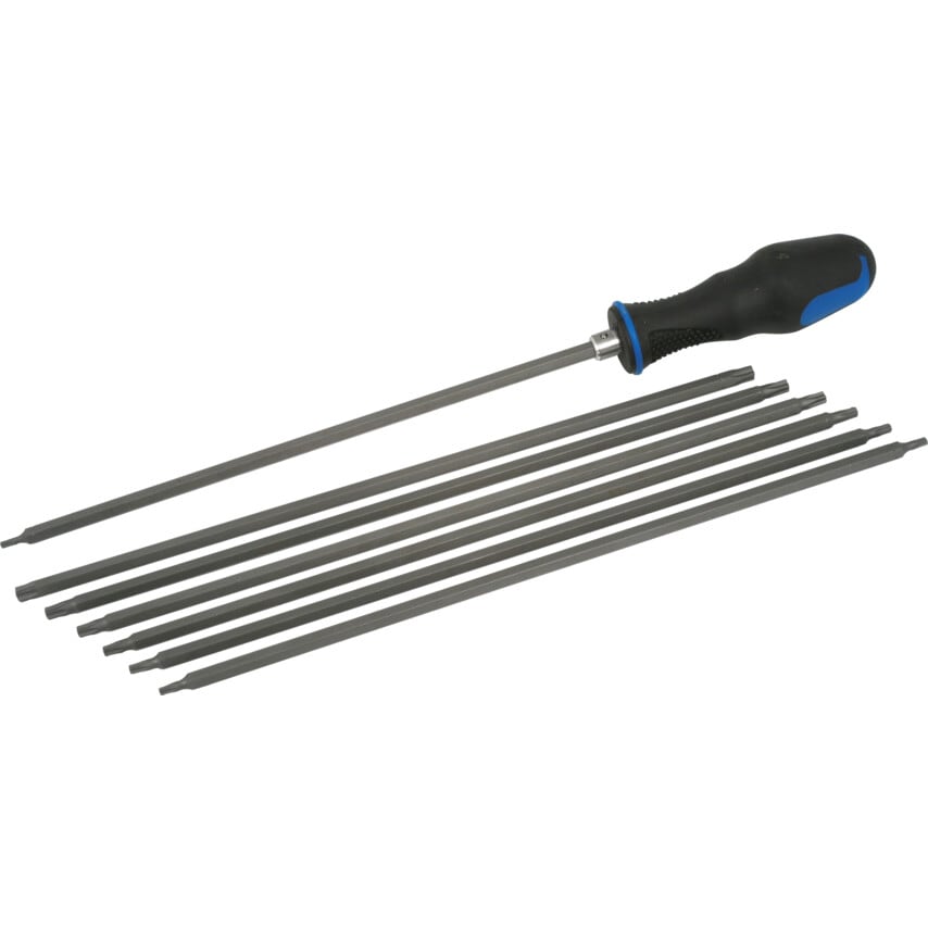 Extra Long Star Screwdriver Set 7PC