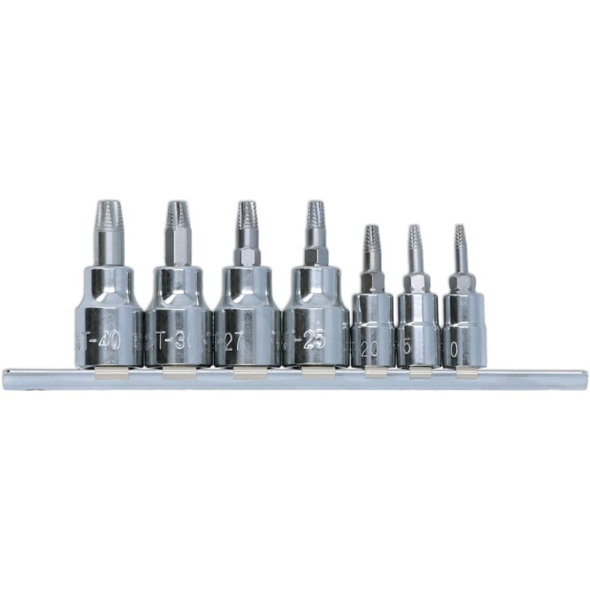 Extractor Set for Damaged TORX Screws