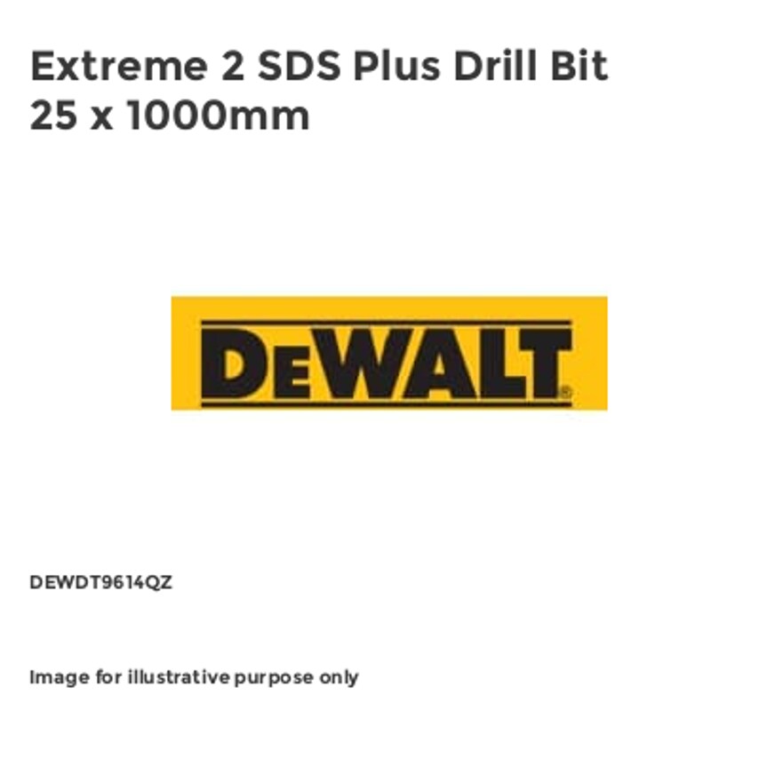 Extreme 2 SDS Plus Drill Bit 25 x 1000mm