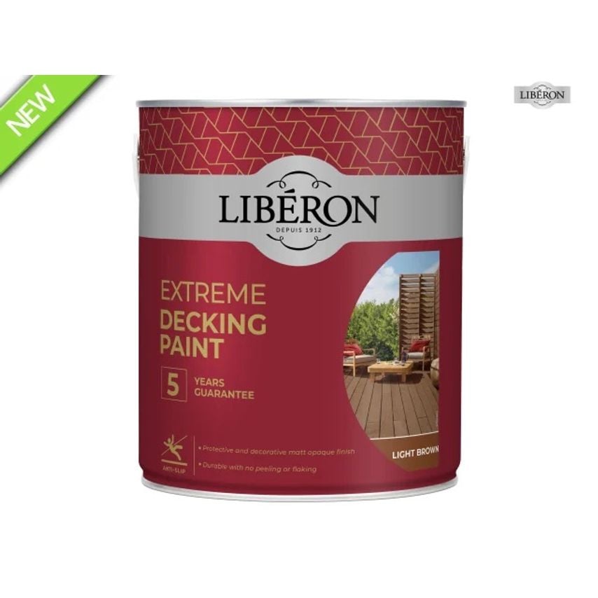 Extreme Decking Paint Light Brown 2.5L