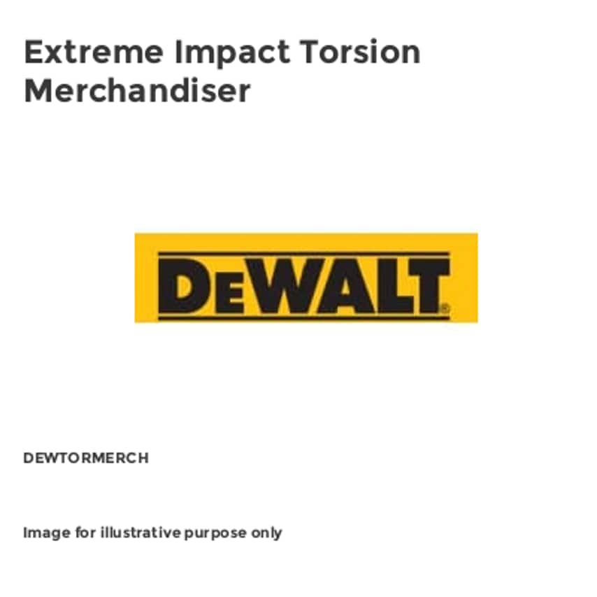 Extreme Impact Torsion Merchandiser
