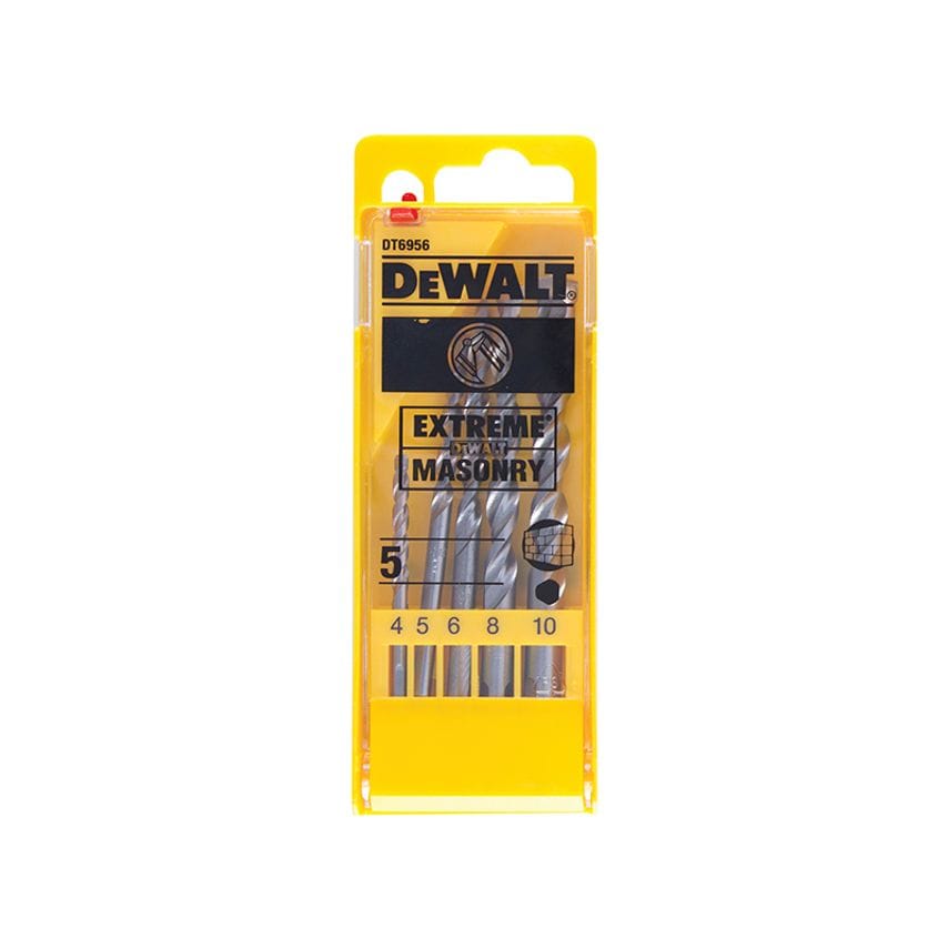 Extreme Masonry Drill Bit Set, 5 Piece DEWDT6956QZ