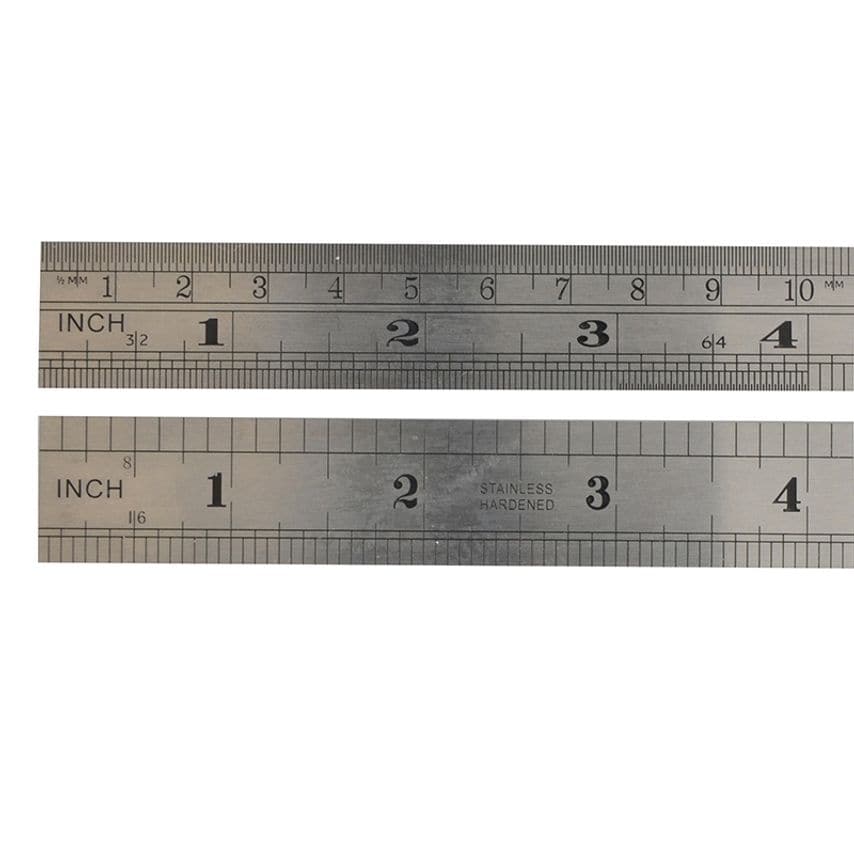 F106ME Steel Rule 150mm / 6in FIS106