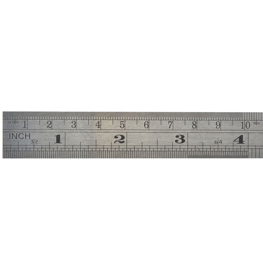F106ME Steel Rule 150mm / 6in FIS106