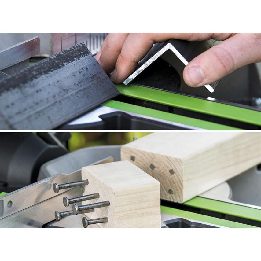 F210SMS TCT Multi-Material Sliding Mitre Saw 210mm 1200W 240V EVLF210SMS