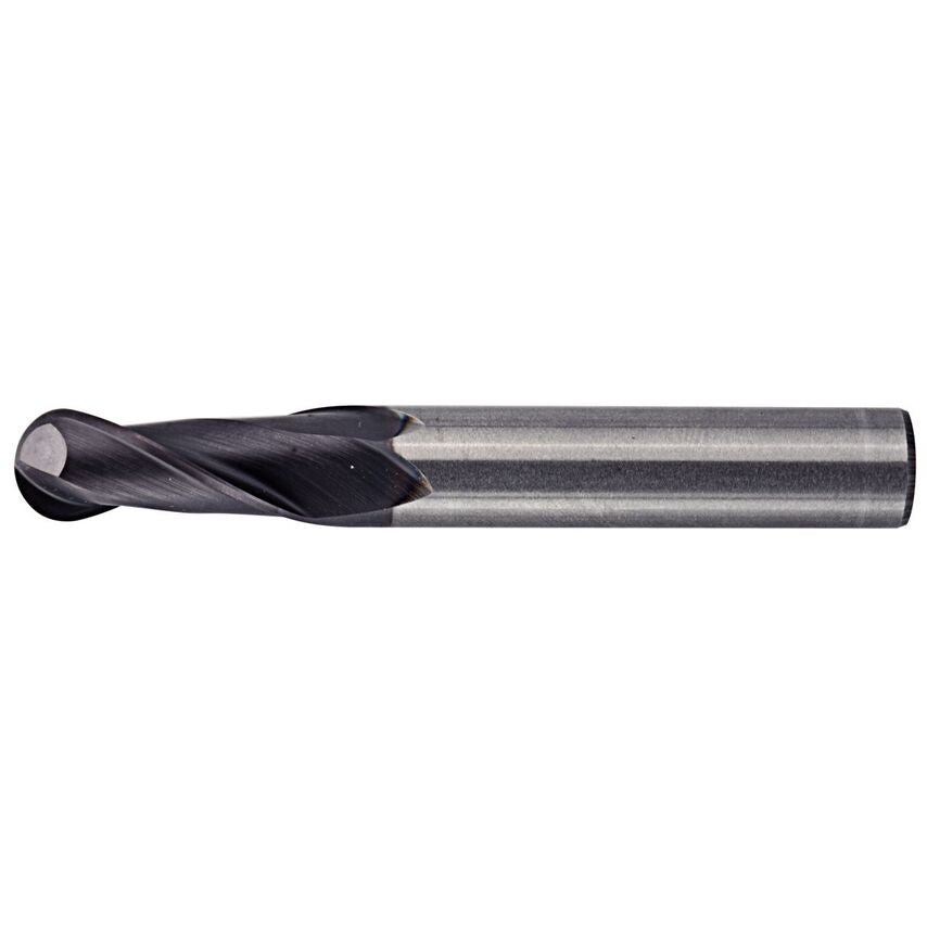 F2AL0300ADL30 End Mill Solid Carbide Ball Nose A D=3 Z=2 30
