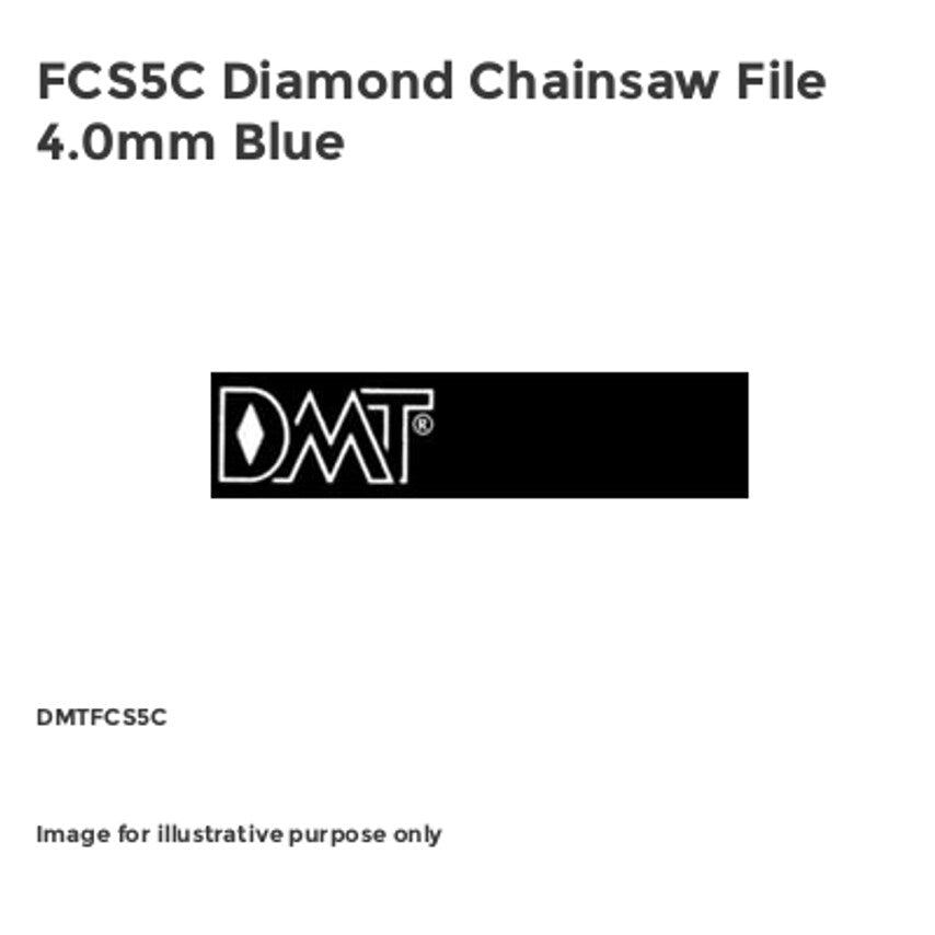 FCS5C Diamond Chainsaw File 4.0mm Blue DMTFCS5C