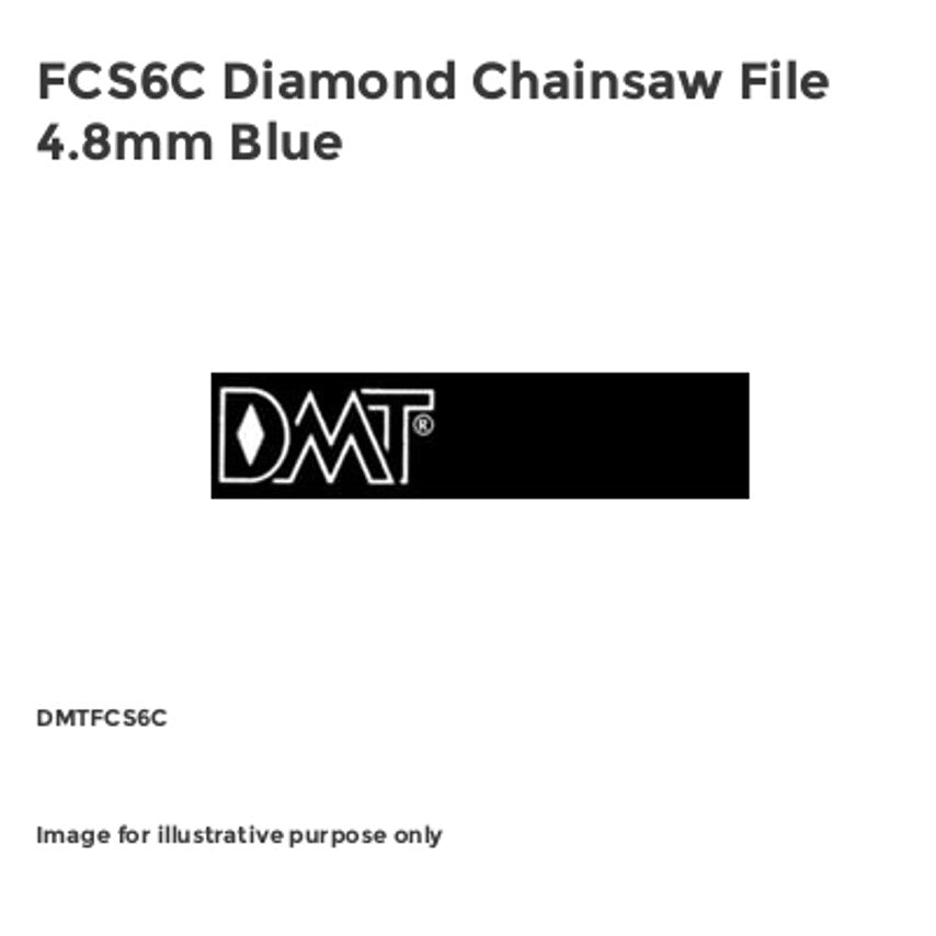 FCS6C Diamond Chainsaw File 4.8mm Blue DMTFCS6C