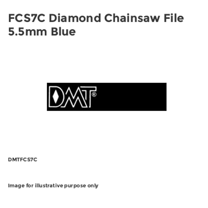 FCS7C Diamond Chainsaw File 5.5mm Blue DMTFCS7C