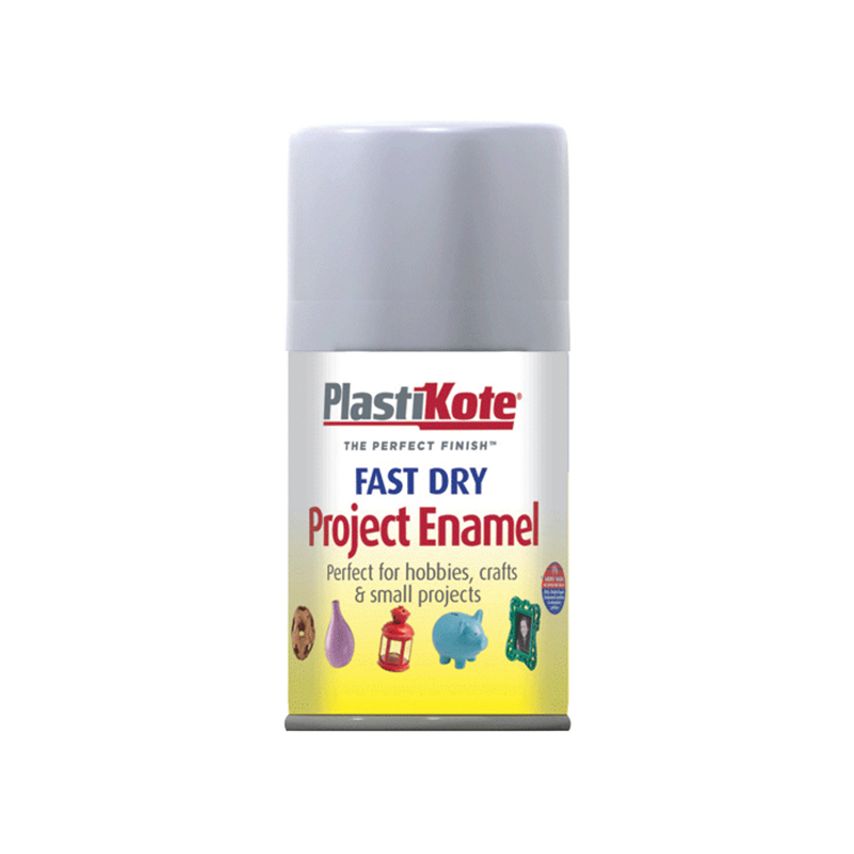 Fast Dry Enamel Aerosol Aluminium 100ml PKT109S