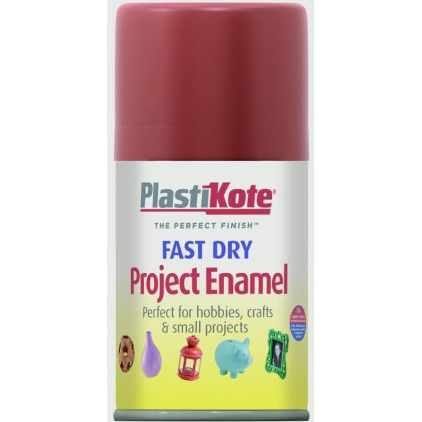 Fast Dry Enamel Aerosol Paint Insignia Red - 100ml