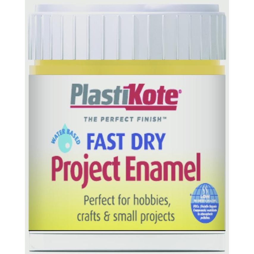 Fast Dry Enamel Brush on Buttercup Yellow - 59ml Bottle