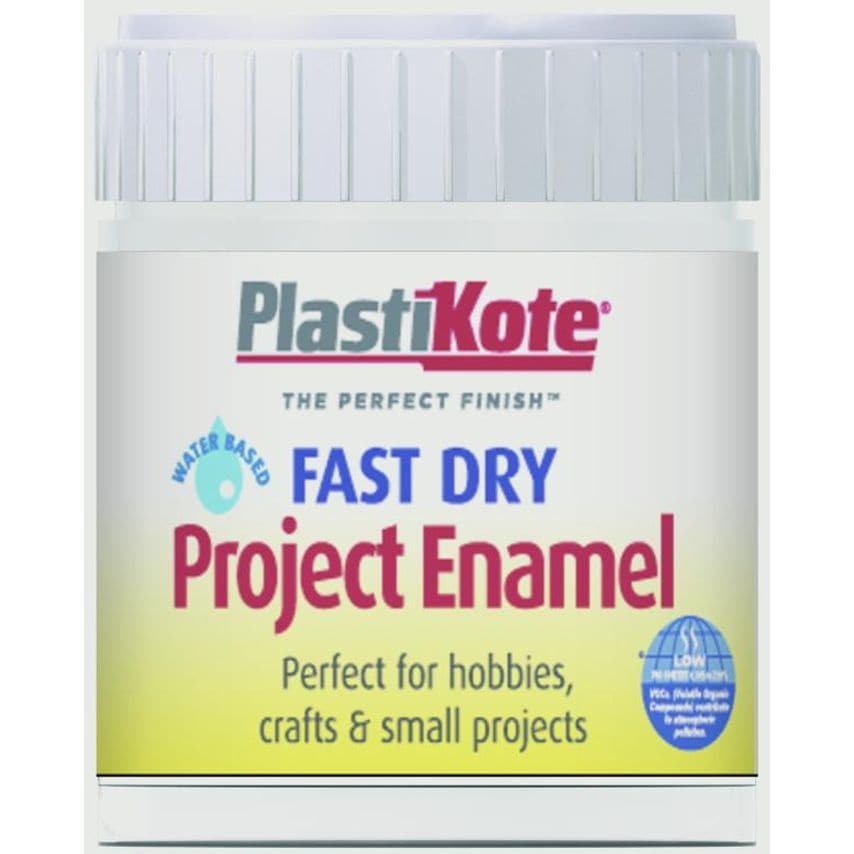 Fast Dry Enamel Brush on Clear - 59ml Bottle