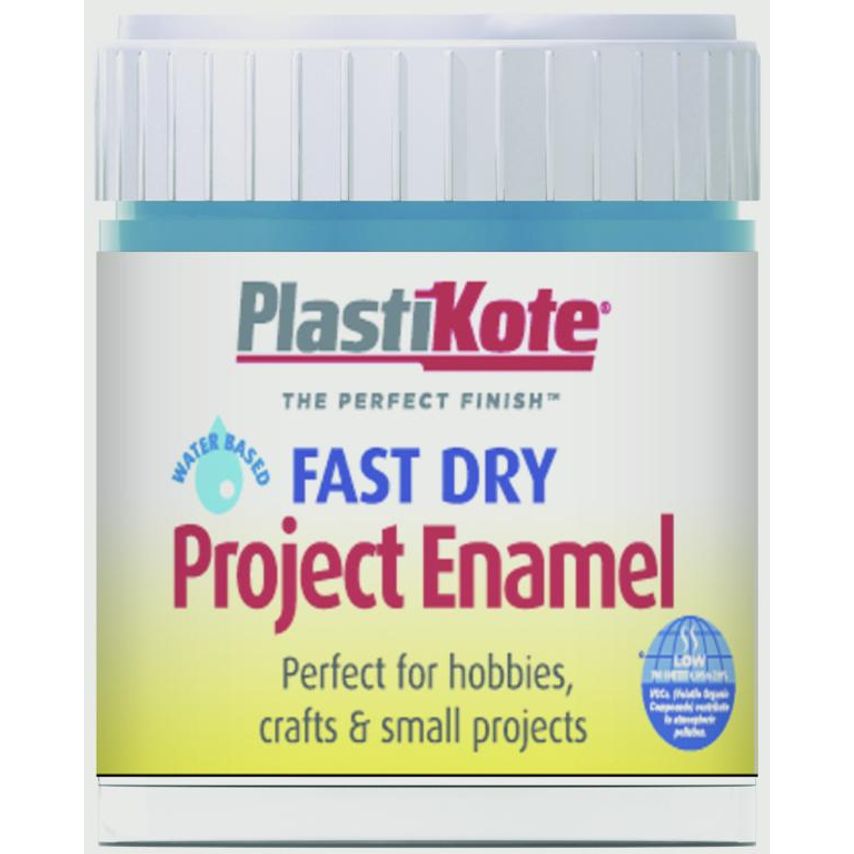 Fast Dry Enamel Brush on Harbour Blue - 59ml Bottle