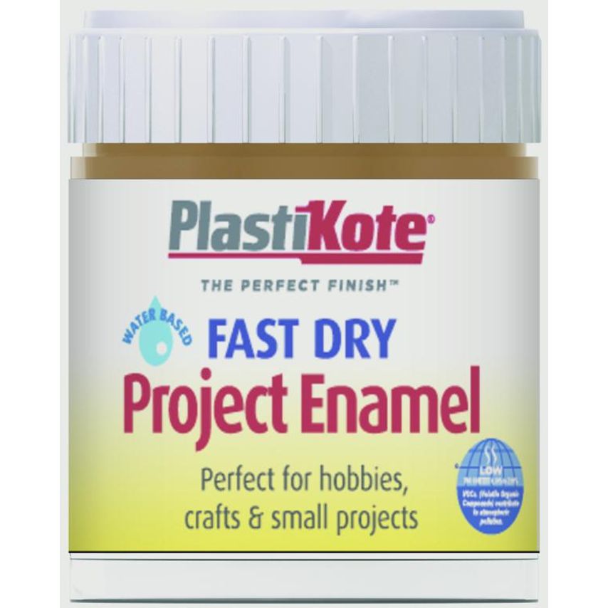 Fast Dry Enamel Brush on Nut Brown - 59ml Bottle