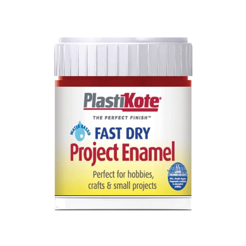 Fast Dry Enamel Paint B25 Bottle Metallic Red 59ml PKTB25W