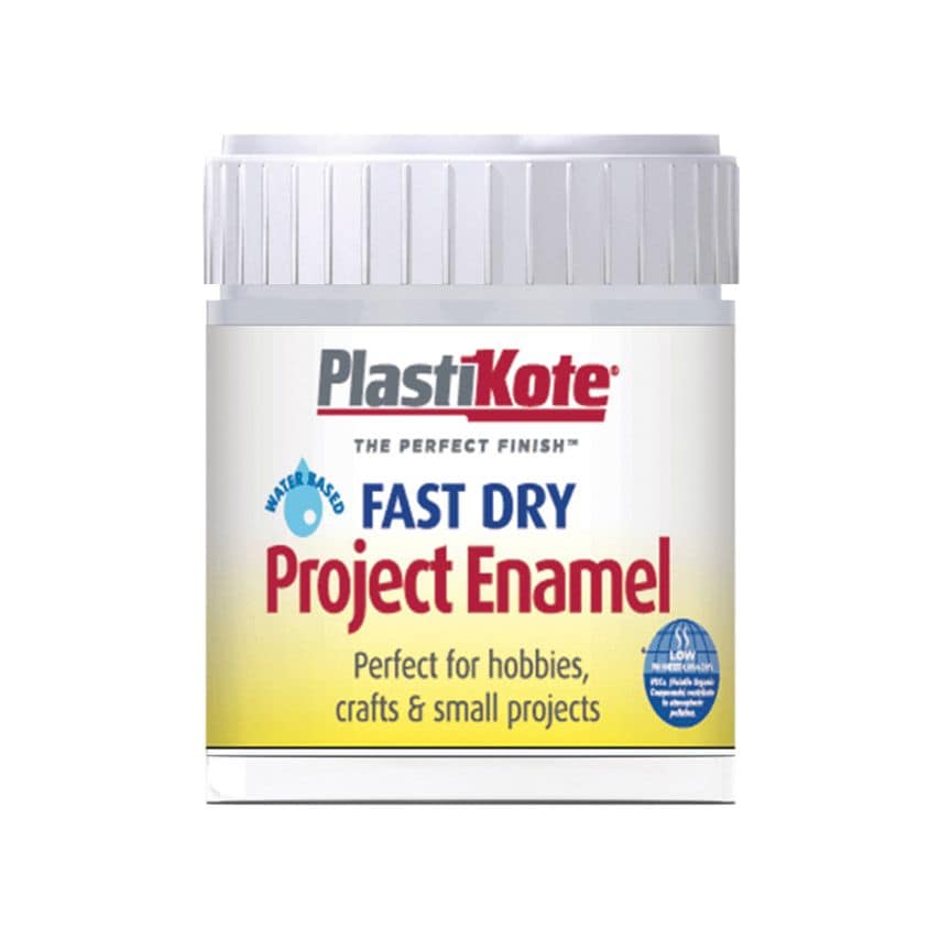 Fast Dry Enamel Paint B30 Bottle Silver Aluminium 59ml PKTB30W