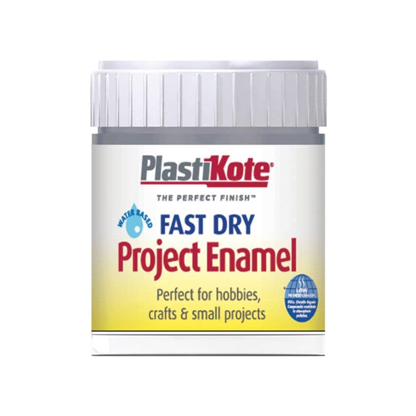 Fast Dry Enamel Paint B52 Bottle Pewter 59ml PKTB52W