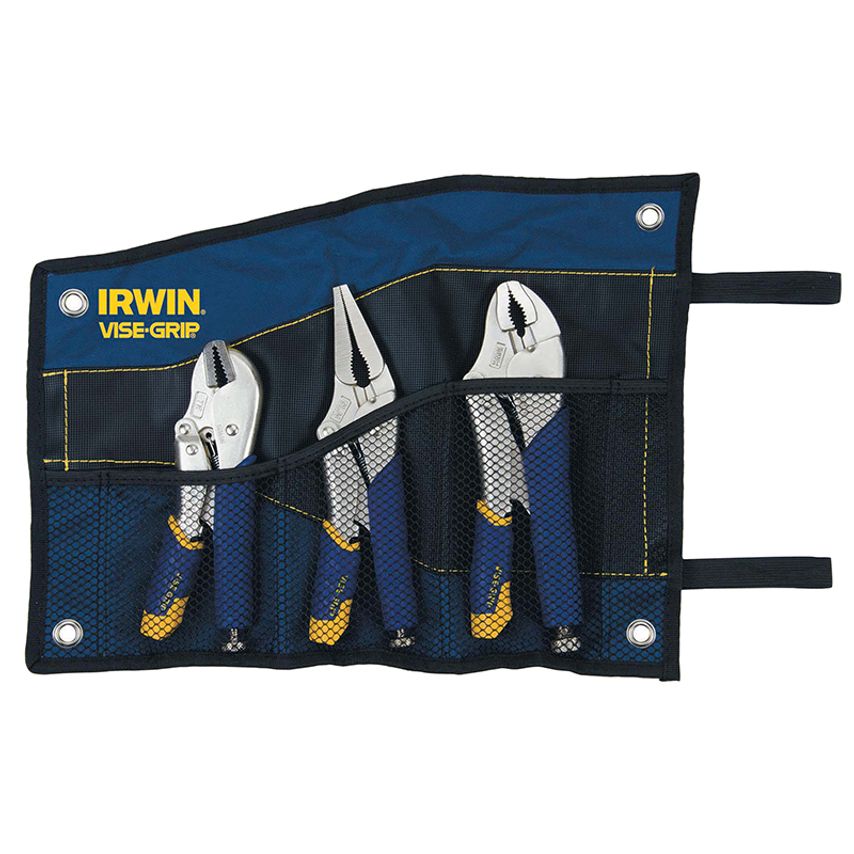 Fast Release Locking Pliers Set of 3 7R 9LN & 10WR VIST76KBT
