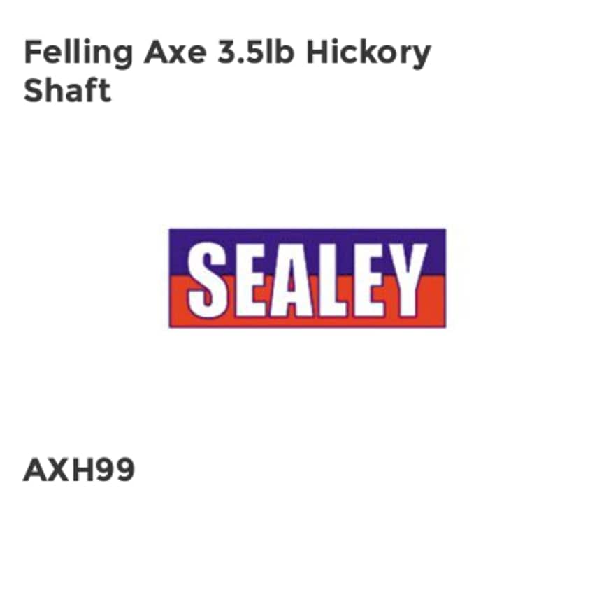 Felling Axe 3.5LB Hickory Shaft