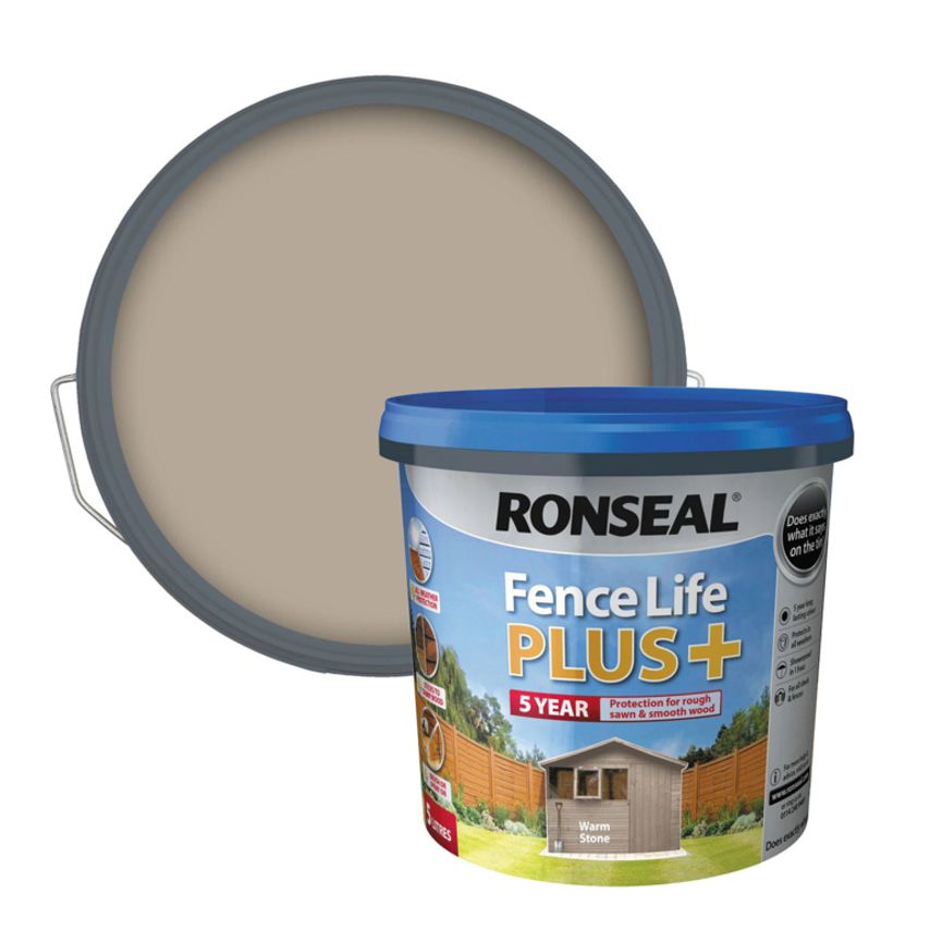 Fence Life Plus 5L Warm Stone