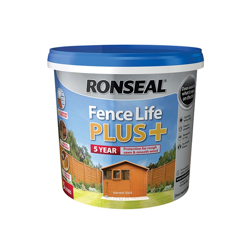 Fence Life Plus+ Harvest Gold 5 litre RSLFLPPHG5L