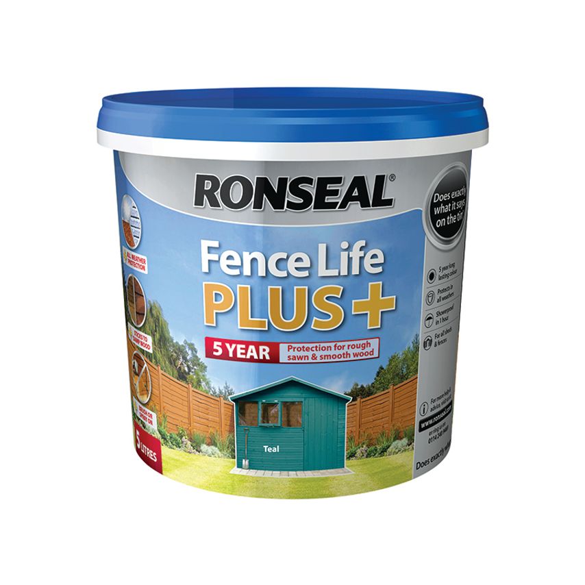Fence Life Plus+ Teal 5 litre RSLFLPPTE5L