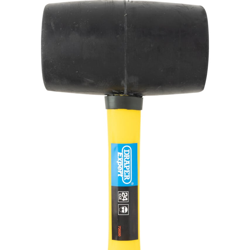 Fibreglass Shaft 26oz Rubber Mallet
