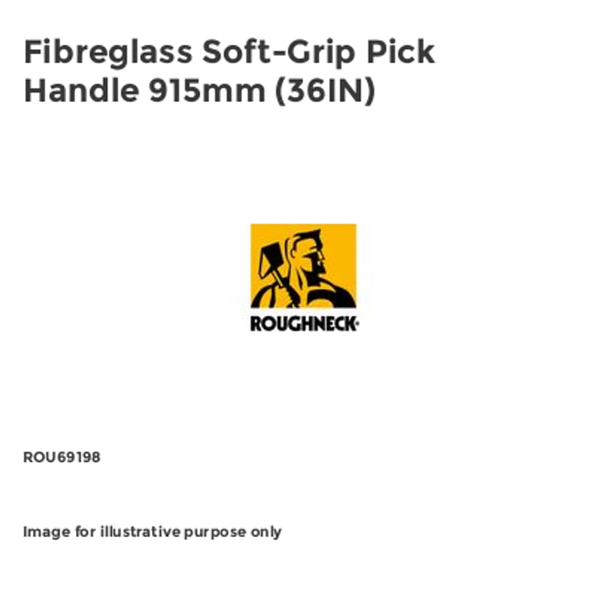 Fibreglass Soft-Grip Pick Handle 915mm (36IN)