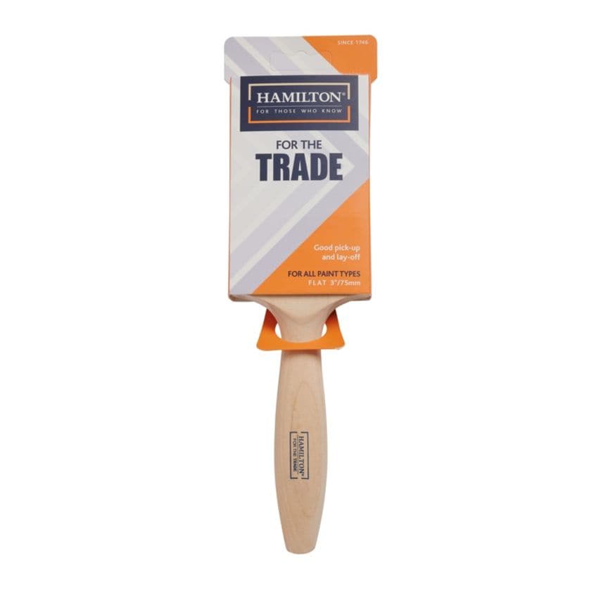 Fine Tip Flat Brush 3"