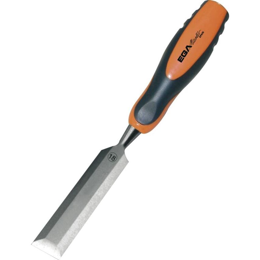 Firmer Chisel 20 mm Titacrom Bimat Handle Orange-Black 67177
