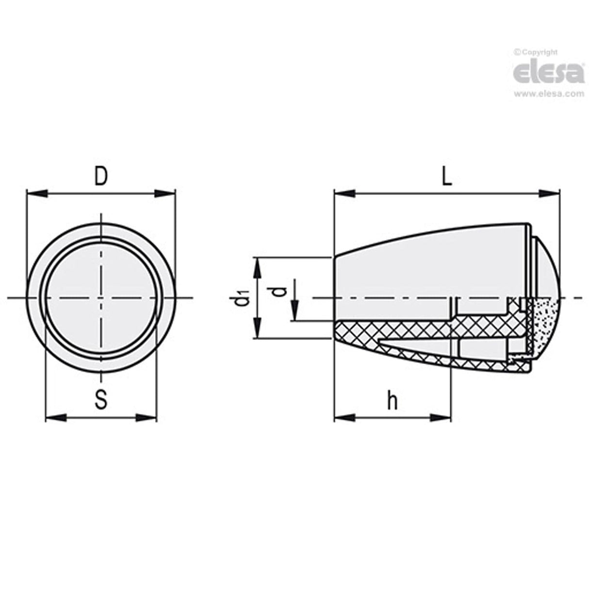 Fixed handle-IH.50 N-10
