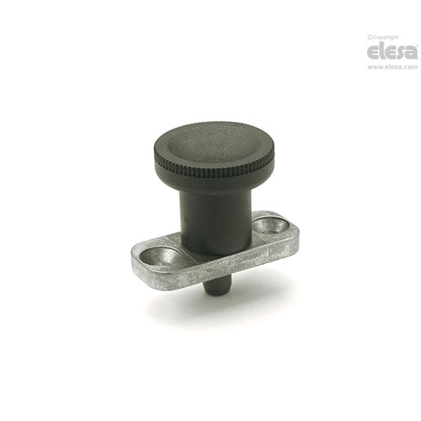 Flanged indexing plunger-GN 608.1-8-18