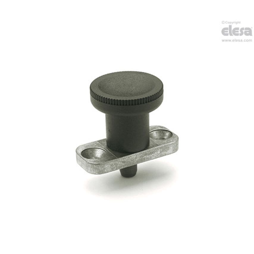 Flanged indexing plunger-GN 608-6-14