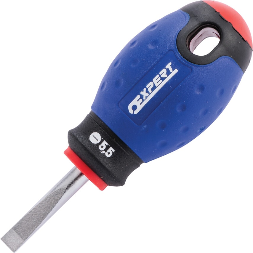 Flat Head Screwdriver, 5.5mm Slotted Tip, 30mm Blade