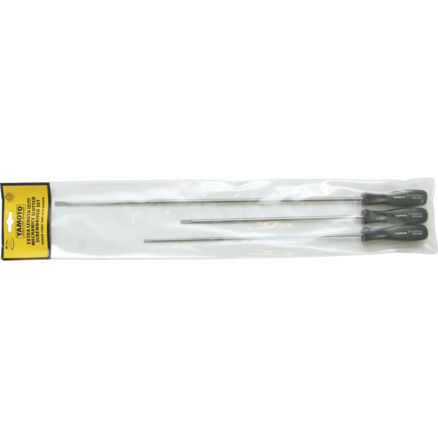 Flat Head Screwdriver Set, Set of 3