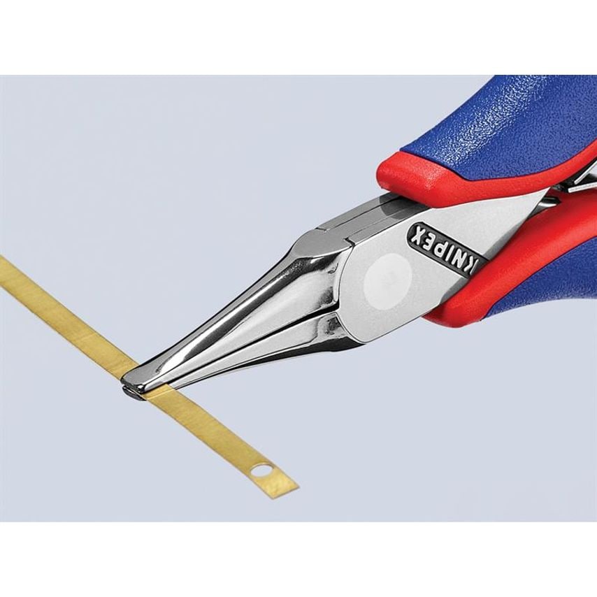Flat Jaw Electronics Pliers Multi-Component Grip 115mm KPX3512115