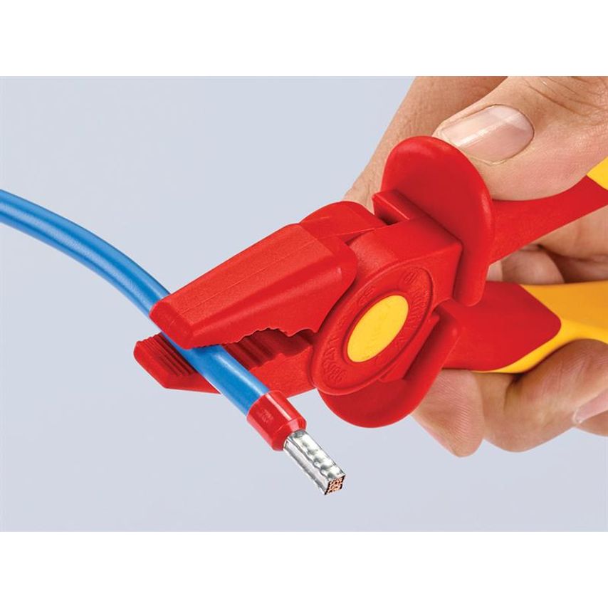 Flat Nose Plastic Insulated Pliers 180mm KPX986201