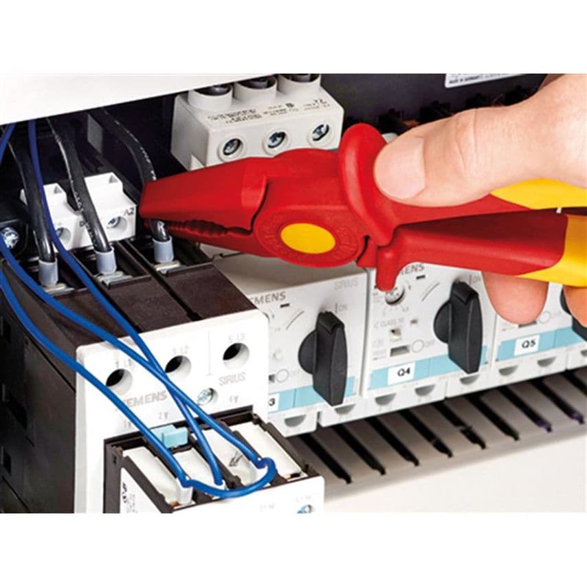 Flat Nose Plastic Insulated Pliers 180mm KPX986201