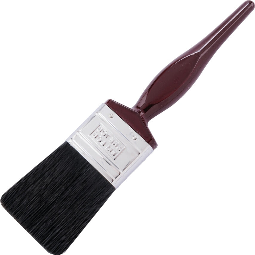 Flat Paint Brush, Natural Bristle, 2in