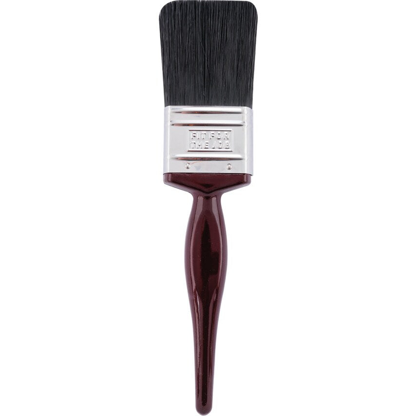 Flat Paint Brush, Natural Bristle, 2in