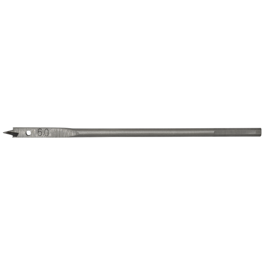 Flat Wood Bit 6mm x 152mm