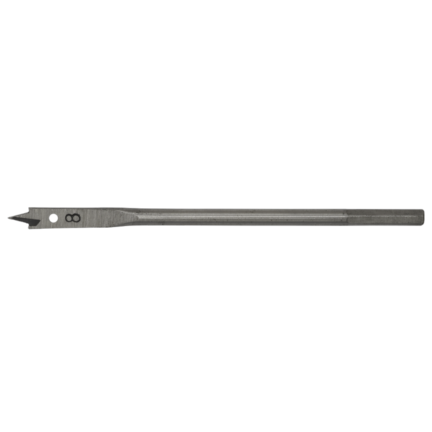 Flat Wood Bit 8mm x 152mm