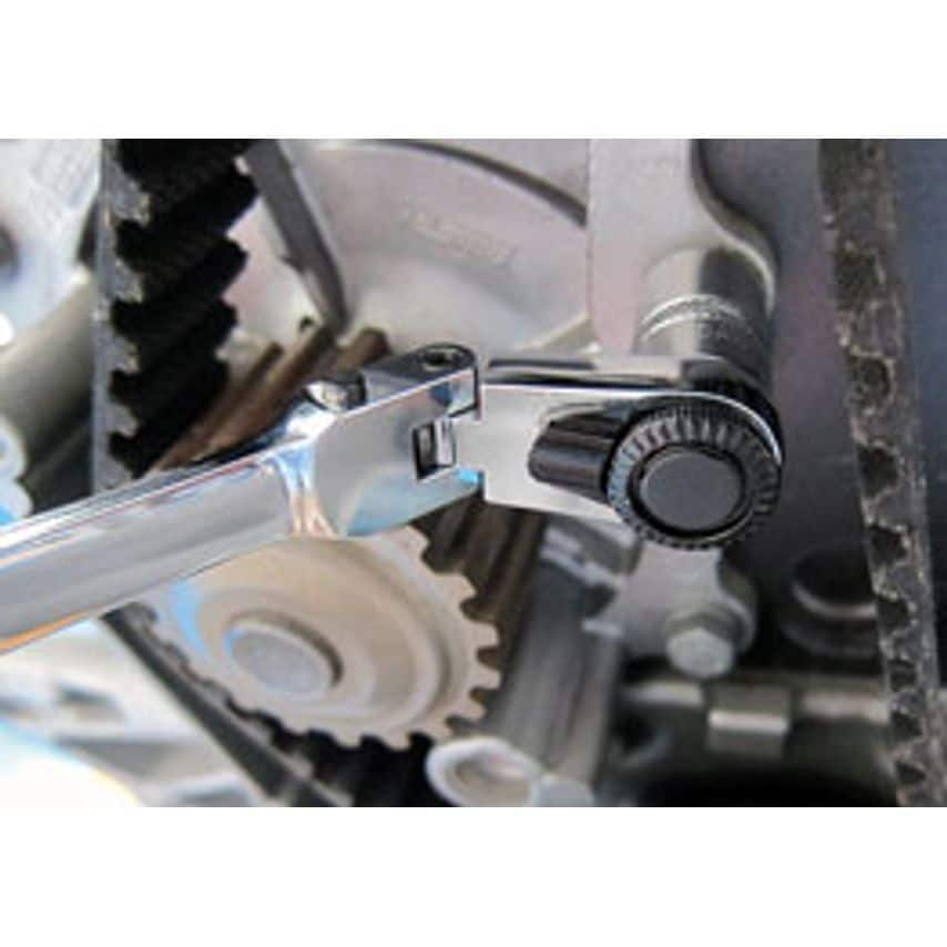 Flexi-Head Ratchet & Bit Driver 1/4"D