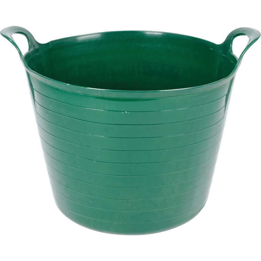 Flexi Tub 42L Garden Bucket Green