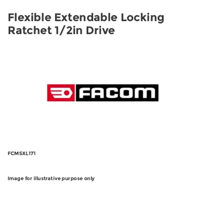 Flexible Extendable Locking Ratchet 1/2in Drive