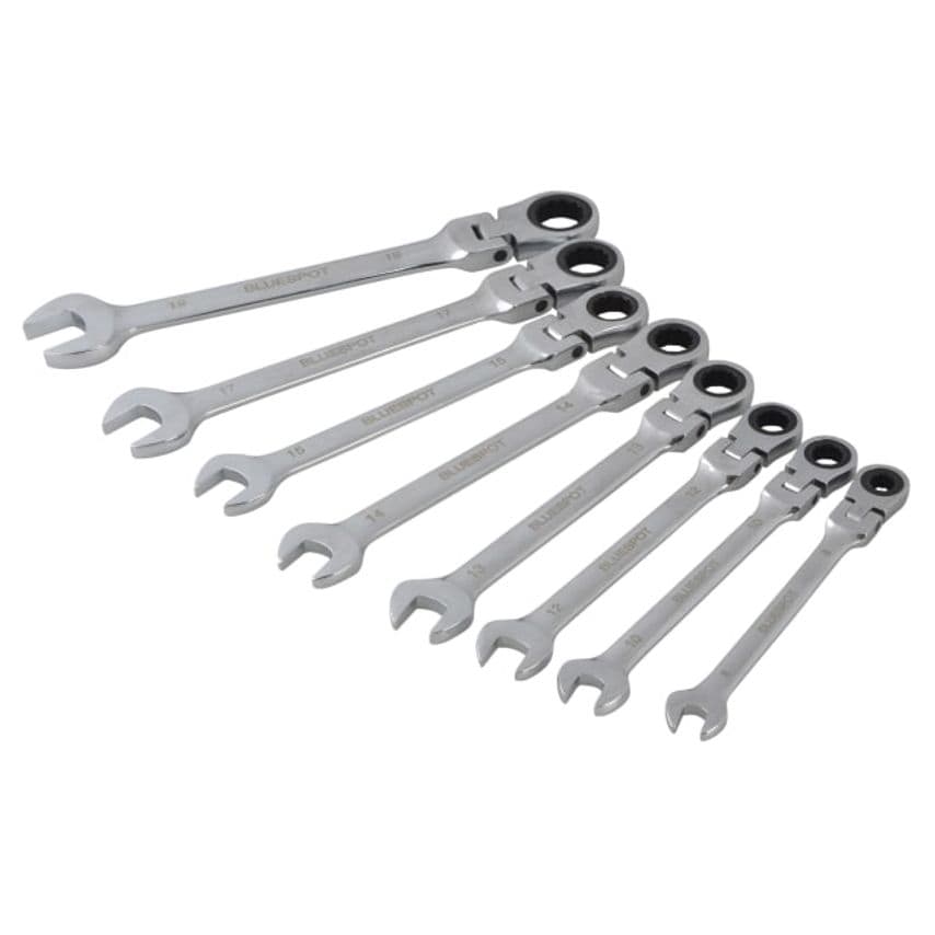 Flexible Head Ratchet Set, 8 Piece B/S04300