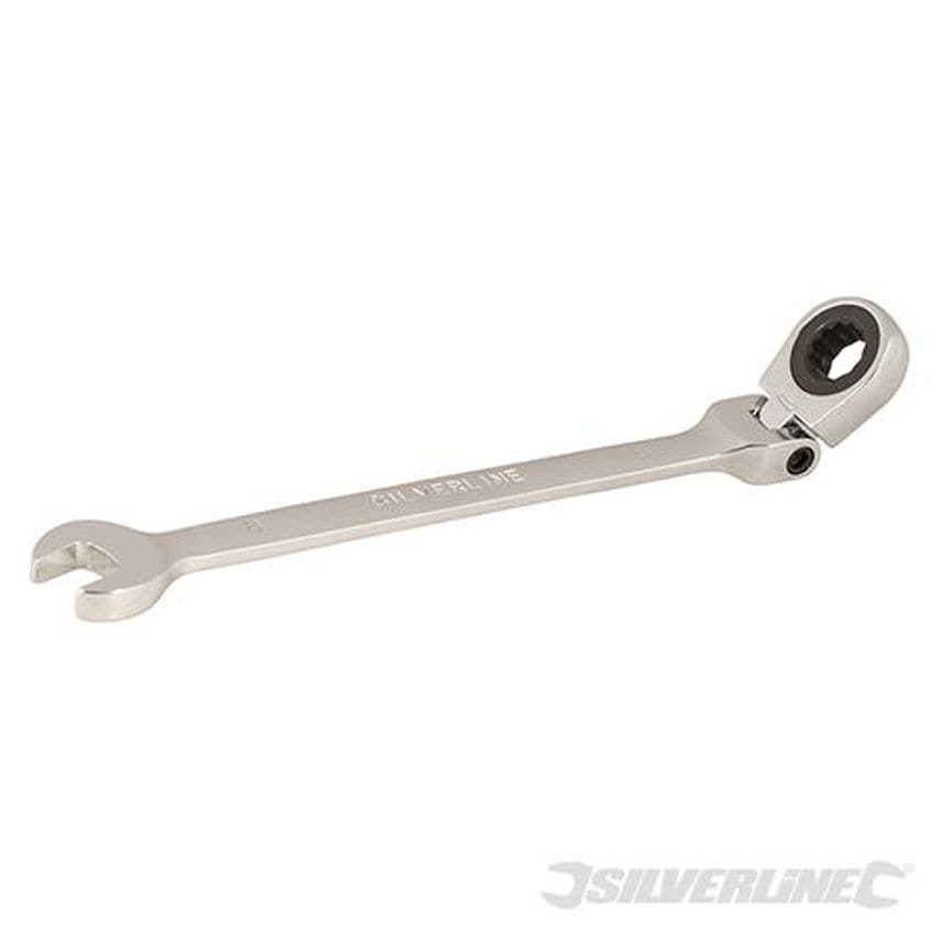 Flexible Head Ratchet Spanner 10mm