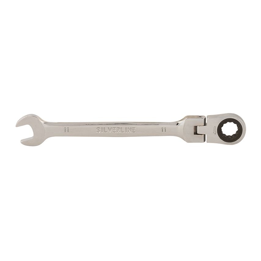 Flexible Head Ratchet Spanner 11mm